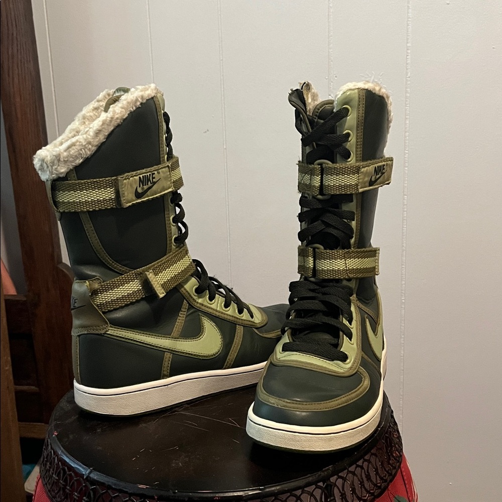 Nike Women's Vandel Venti Boots Nike 7.5  Vandal Venti Hi Green Dunk Rare AF1